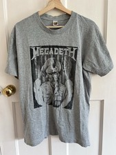 Vintage Megadeth Band T Shirt