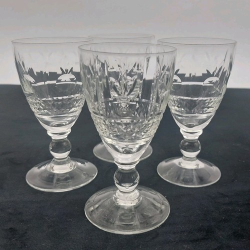 Cut glass liqueur - glass, sherry