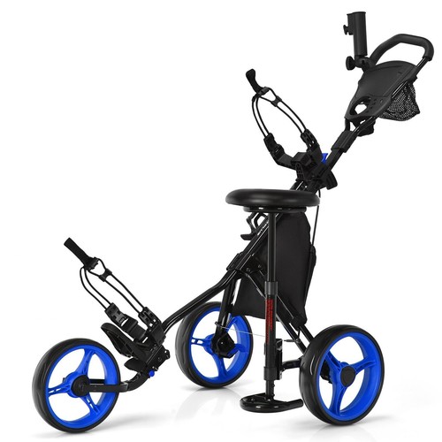 Wheels golf push cart - 3,