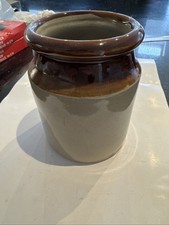 Vintage Glazed Stoneware Jar