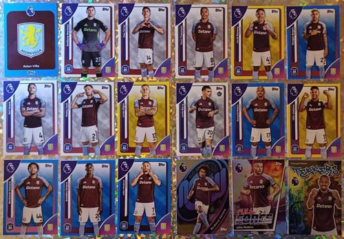 Aston villa team set - villa,
