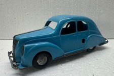 Rare Wells Brimtoy No. 9/43 Clockwork Lincoln Zephyr with Green Plastic Body