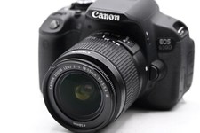 Canon 650d camera low - low, shutter