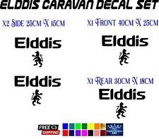 Elddis Decal Set for Caravans