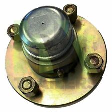 Unbraked Trailer Wheel Hub, 4" PCD, 4 Stud, 1" 44643 bearings, 3/8 studs, 4 inch