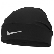 NIKE PEAK BEANIE HAT BLACK