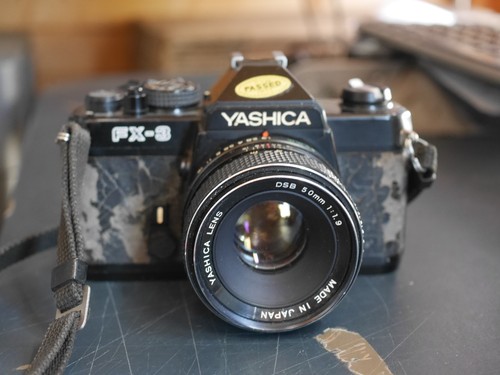 Yashica film camera - film, /