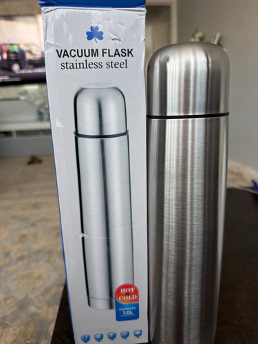 Stainless steel vacuum - 1l,
