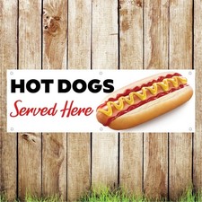 BAN024 Hot Dogs Served Here
