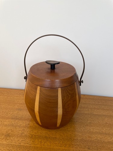 Vintage lancraft teak wood ice - vintage,
