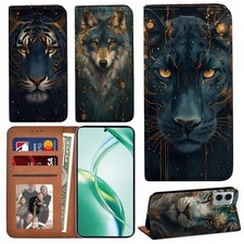 Leather stand phone cover - leather,