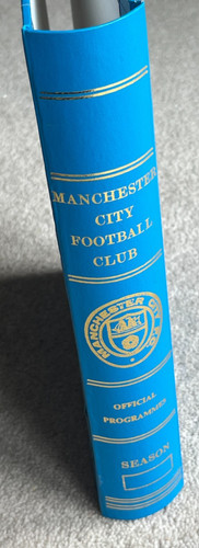 Manchester city programme - manchester,