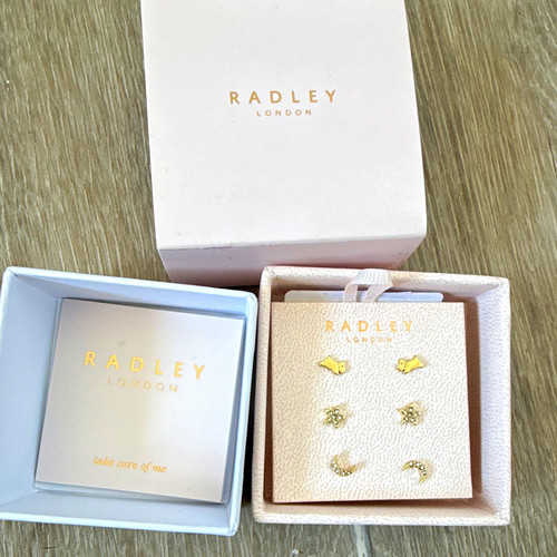 Radley gold tone stud - radley,