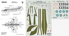 ALMARK DECALS 1/72 Buccaneer S.2B 12 Squadron 75th Anniversary scheme (RAF)