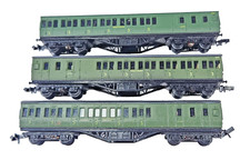 Rake Of 3 N Gauge Sr Green