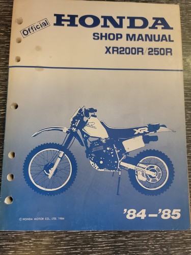 Honda xr200r 250r - xr200r, shop