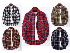 Mens Lumberjack Shirt Plaid