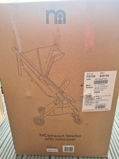Mothercare M Compact Stroller Beige,new with Raincover