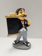 House Wine Menu Waiter Statue