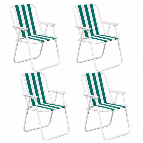 Folding camping deck chair - camping,