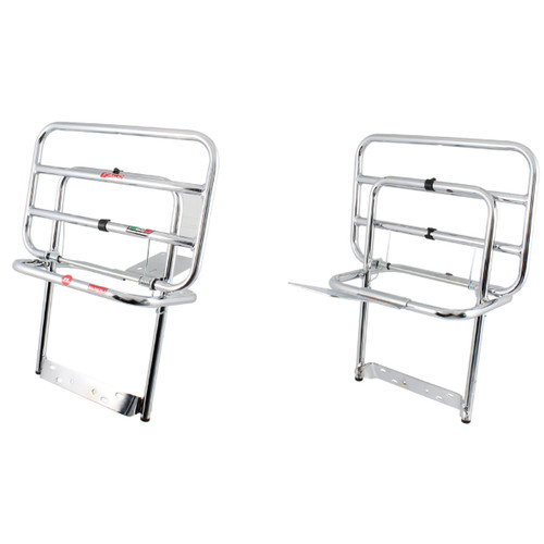 Rms chrome rear luggage - chrome,