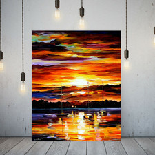 Leonid Afremov GOLD SUNSET