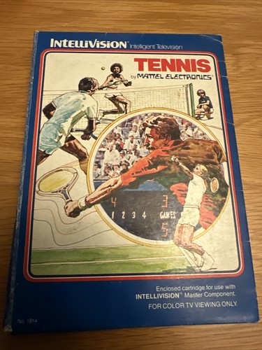 Mattel intellivision tennis - intellivision,