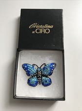 Vintage Ciro Butterfly Brooch