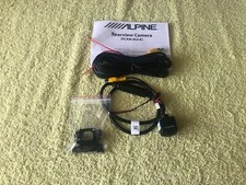 Genuine Alpine Rear Camera Complete With 6 Metre Extension With Trigger Wire NEW