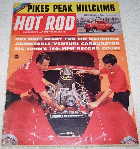 Hot rod magazine - rod, september