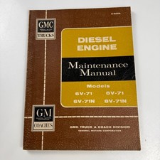 GMC Diesel Engine Maintenance