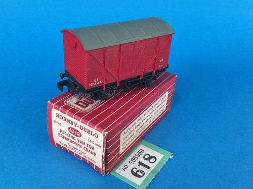 Hornby dublo 4318 packing van - hornby,