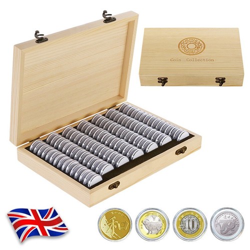 100pcs coins display - coins, storage