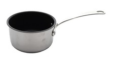 STELLAR ECLIPSE STAINLESS STEEL MATT FINISH 14CM NON STICK MILK PAN