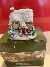 2003 Lilliput Lane Cottage "First Snoel" with Original Box & Deeds in VGC