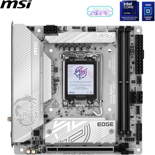 Msi mpg b860i edge - mpg, wifi