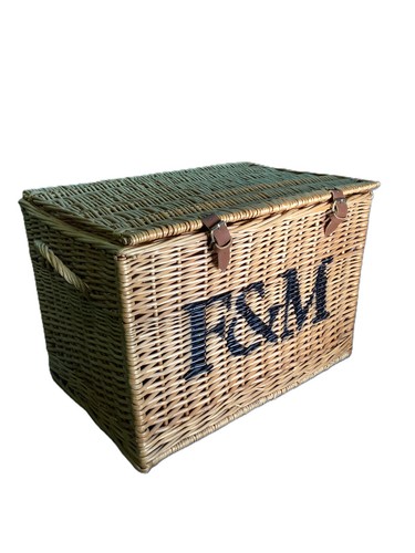 Large wicker basket - large,
