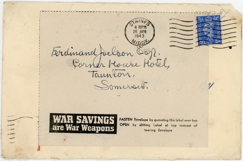1943 economy use - 1943, label