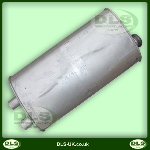 Exhaust middle silencer - exhaust,