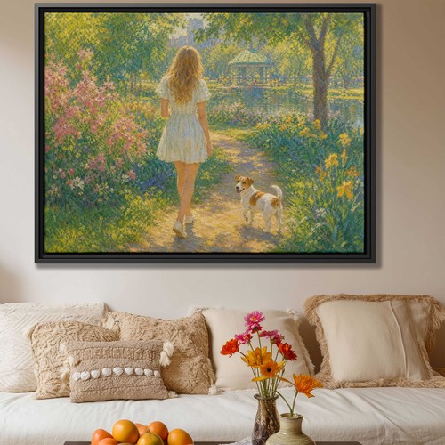 Oil painting dog jack russell - painting,