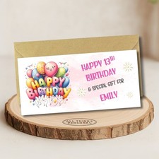 Birthday money wallet - money,