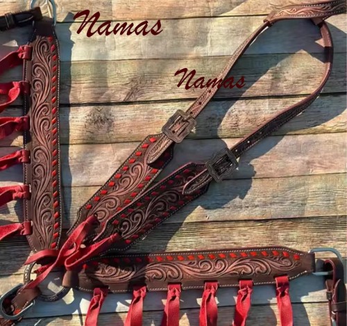 Western saddle dark leather - western,
