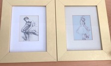 Edgar degas two sketches of - -,