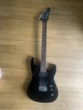 BC Rich ASM 1 Electric Guitar Black Gloss