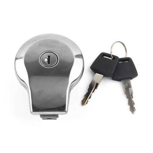 Motorcycle fuel gas cap lock - gas,