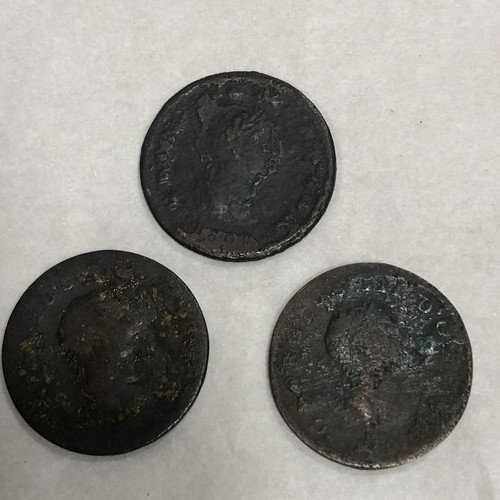George 3rd half - half, coins