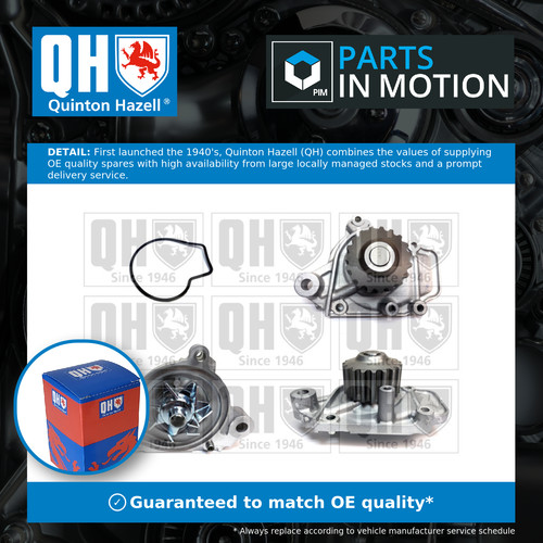 Water pump fits - water, civic