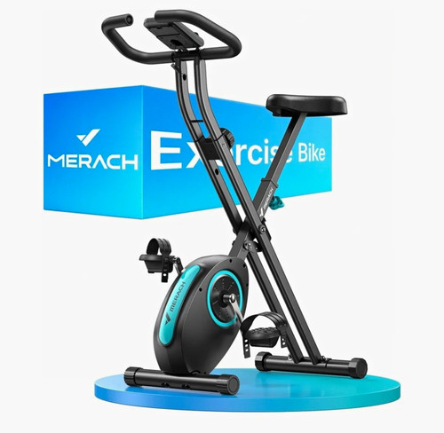 Merach folding exercise bike - exercise,