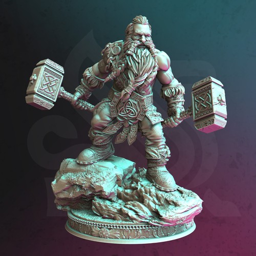 Dwarf barbarian rend - barbarian,