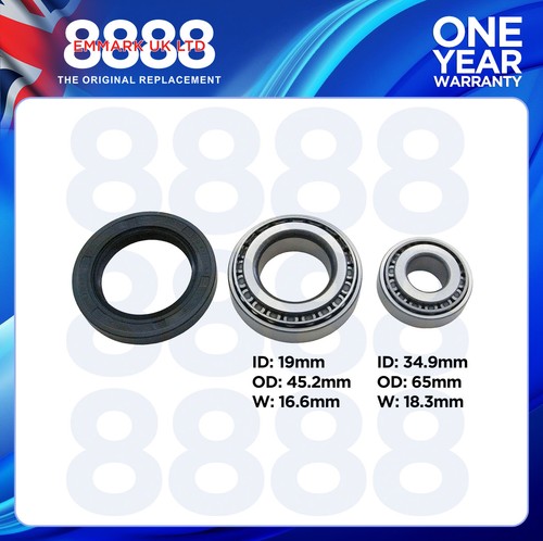 Wheel bearing kit for massey - kit,